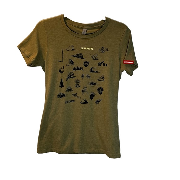 SRAM Tops - SRAM Women’s Olive Tee